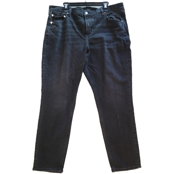 NWOT American Eagle Stretch Black Jeans- Size 20 - Picture 1 of 10